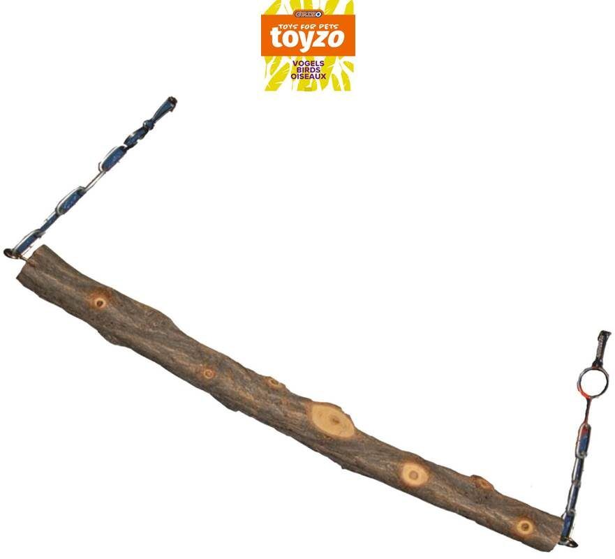 BSP3515 HOUT ZITSTOK+KETTING 40CM