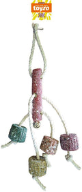 BT3023 TROS KORAAL BAL+SISAL VOOR PAPEGAAI 50CM