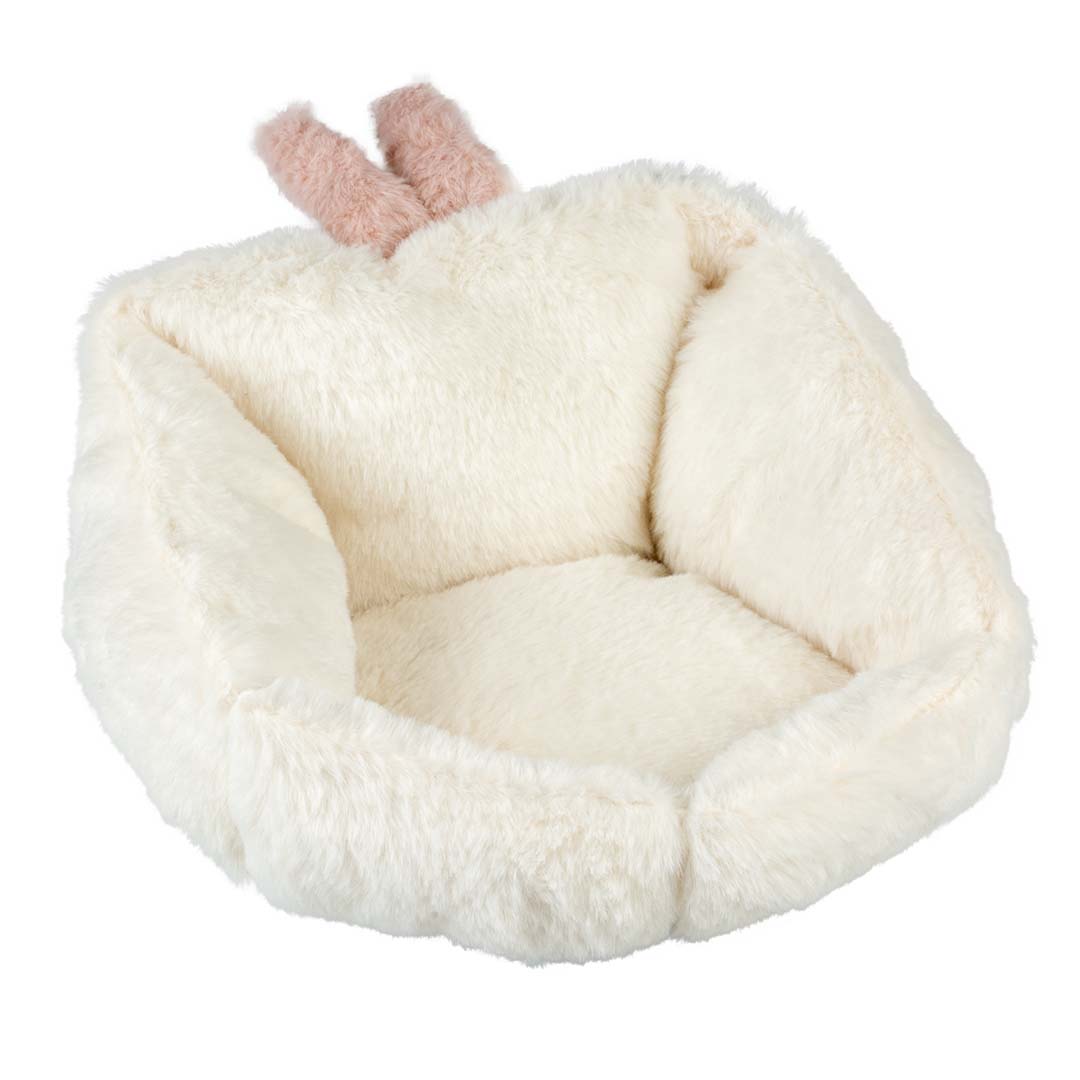 Bunny mand pluche Wit S