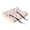Carrot hangtriangel pluche Meerkleurig