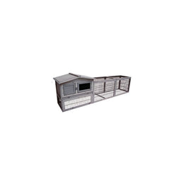 Konijnenhok Sunshine Jumbo Cottage | 230 * 53 * 70 cm
