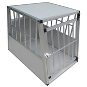 Topmast Autobench Ellipse - Large - 91 x 65 x 69 cm - Lichtgrijs - Aluminium Reisbench