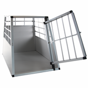 Topmast Autobench Ellipse - Large - 91 x 65 x 69 cm - Lichtgrijs - Aluminium Reisbench