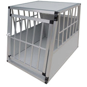 Topmast Autobench Ellipse - Large - 91 x 65 x 69 cm - Lichtgrijs - Aluminium Reisbench