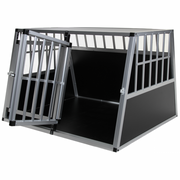 Topmast Autobench Ellipse - M - 89 x 69 x 50 cm - Zwart - Aluminium Reisbench