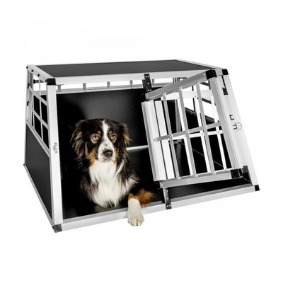 Topmast Autobench Ellipse - M - 89 x 69 x 50 cm - Zwart - Aluminium Reisbench