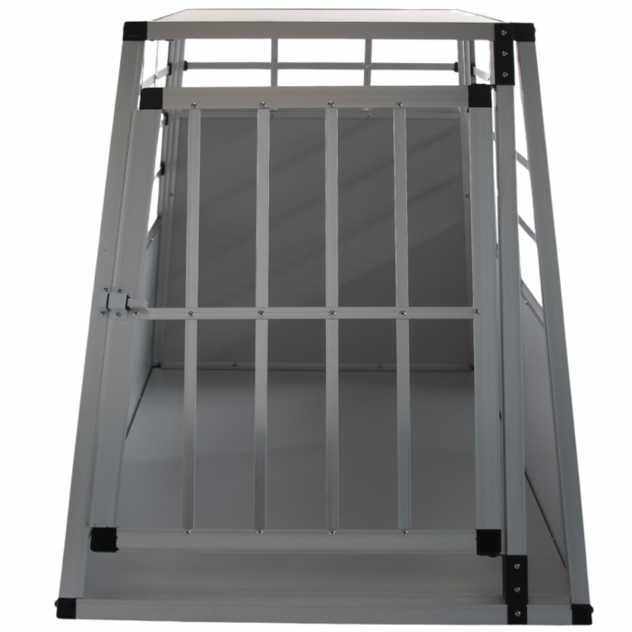 Topmast Autobench Ellipse - Medium - 69 x 54 x 50 cm - Lichtgrijs - Aluminium Reisbench