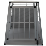 Topmast Autobench Ellipse - Medium - 69 x 54 x 50 cm - Lichtgrijs - Aluminium Reisbench
