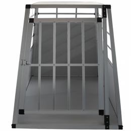 Topmast Autobench Ellipse - Medium - 69 x 54 x 50 cm - Lichtgrijs - Aluminium Reisbench