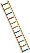 HOUTEN LADDER PAPEGAAI 11 TREDEN 92*14,5CM