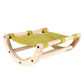 Houten schommelbed Meerkleurig