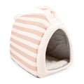 Striped konijnenhuis pluche Meerkleurig