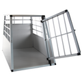 TOPMAST AUTOBENCH ELLIPSE - MEDIUM - 69 X 54 X 50 CM - LICHTGRIJS - ALUMINIUM REISBENCH
