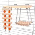 Houten klim & schommelspeeltuin