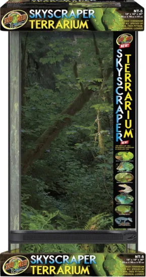 NT-5E SKYSCRAPER TERRARIUM 45*45*90 CM